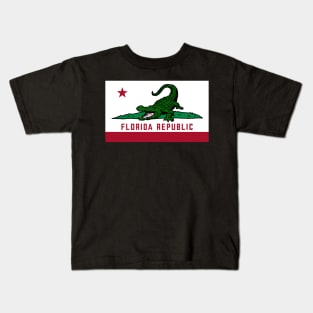 Florida Republic Alligator Kids T-Shirt